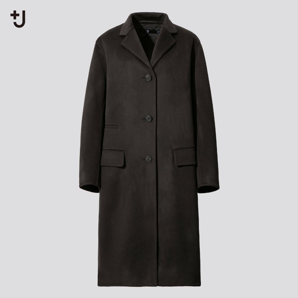 +J Cashmere Blend Chester Coat